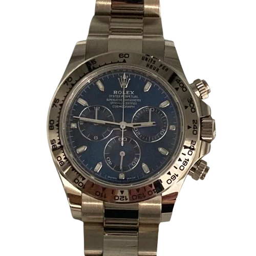 ROLEX ロレックス デイトナ 時計 750WG 116509ブルーの買取実績