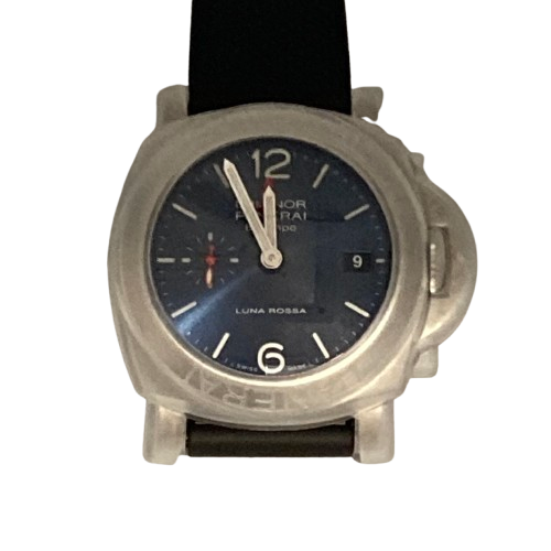 Panerai パネライ ルミノール クアランタ　ルナ・ロッサ  時計 SS/ラバー PM01404ブルーの買取実績