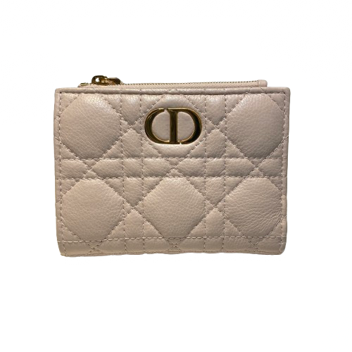 Dior クリスチャン ディオール ディオール　カロ　ダリアカナージュ 財布・小物 カーフ ピンクの買取実績