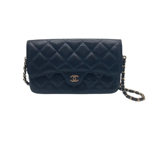 CHANEL シャネル マトラッセ　フォンケース バッグ キャビアスキン AP2096ブラックの買取実績