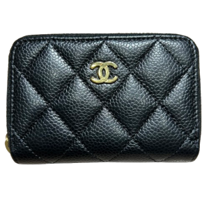 CHANEL シャネル クラシック･ジップ･コインケース 財布・小物 グレインドカーフスキン AP0216ブラックの買取実績