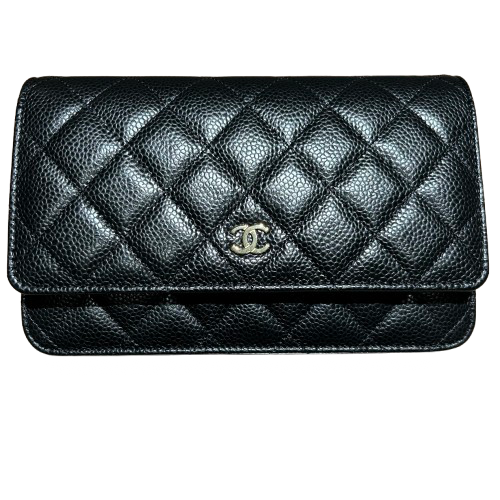 CHANEL シャネル チェーンウォレット バッグ グレインドカーフスキン AP0250ブラックの買取実績