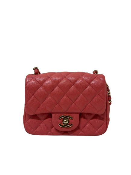 CHANEL シャネル ミニマトラッセ バッグ キャビアスキン AS5200ピンクの買取実績