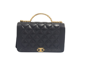 CHANEL シャネル ボーイｼｬﾈﾙ バッグ ｷｬﾋﾞｱ ブラックの買取実績