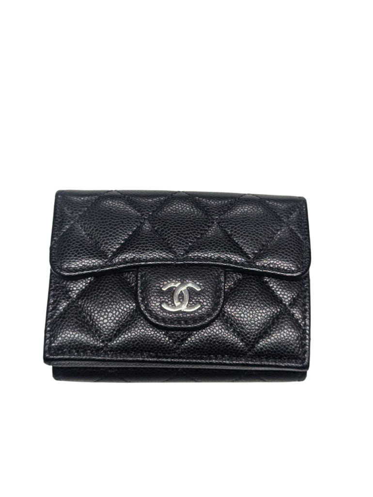 CHANEL シャネル 折りたたみ財布 財布・小物 ｷｬﾋﾞｱ ブラックの買取実績