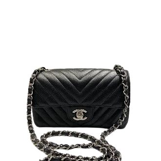 CHANEL シャネル ﾐﾆﾏﾄﾗｯｾ ﾁｪｰﾝｼｮﾙﾀﾞｰ Vｽﾃｯﾁ バッグ ｷｬﾋﾞｱｽｷﾝ A69960ﾌﾞﾗｯｸの買取実績