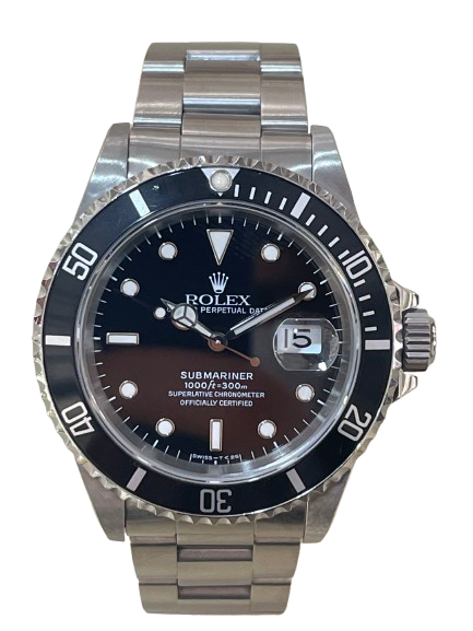 ROLEX ロレックス サブマリーナデイト 時計 SS 16610BKの買取実績