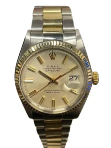 ROLEX ロレックス デイトジャスト27番 時計 SS/YG 1601の買取実績