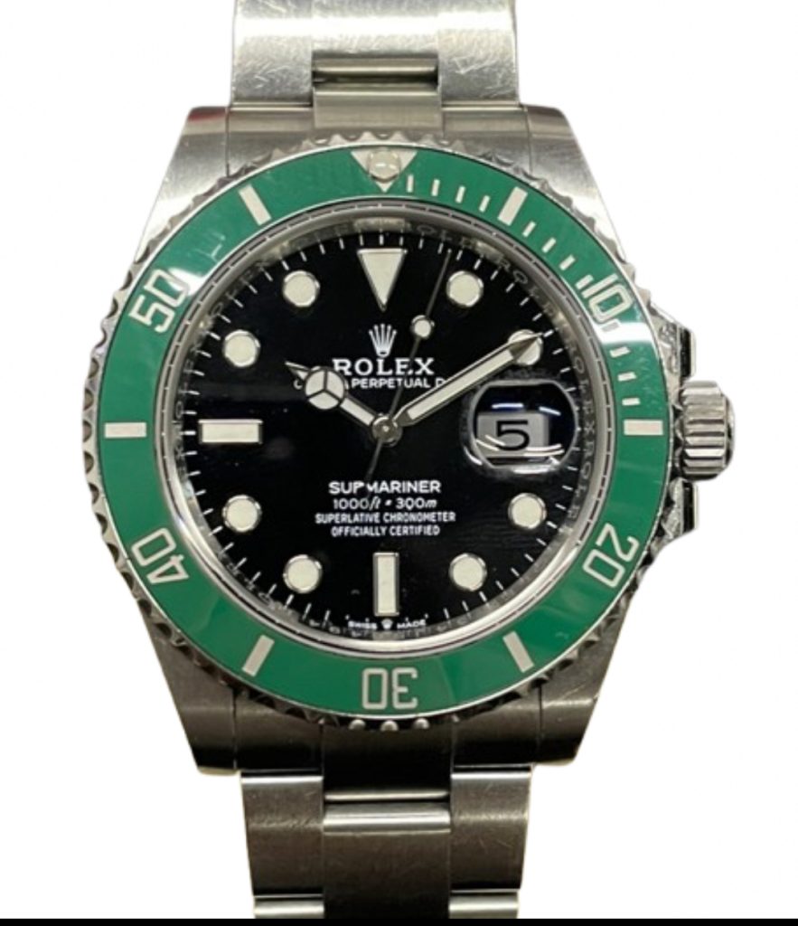 ROLEX ロレックス サブマリーナデイトランダム番 時計 SS 126610LVブラックの買取実績