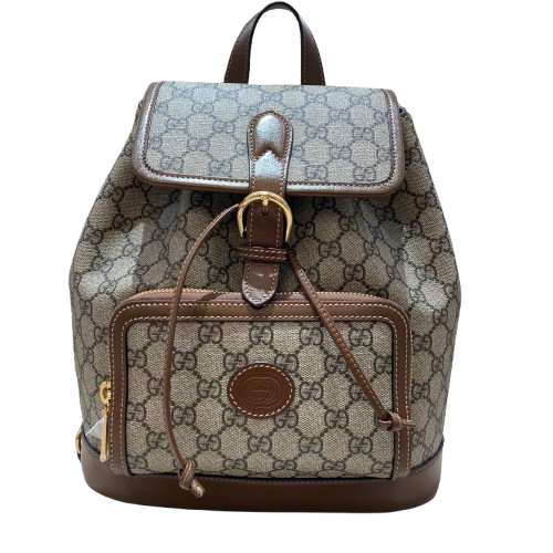 GUCCI グッチ GGスプリーム バッグ キャンパス 674147ブラウンの買取実績