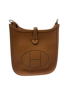 HERMES エルメス エヴリンTPM バッグ トリヨンクレマンス ゴールド/S金具の買取実績