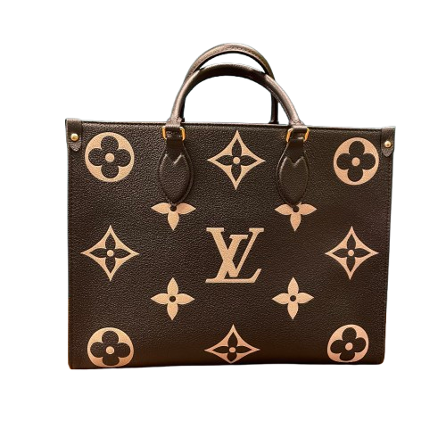 LOUIS VUITTON ルイ・ヴィトン  オンザゴーMM バッグ モノグラム・アンプラント レザー ブラックの買取実績