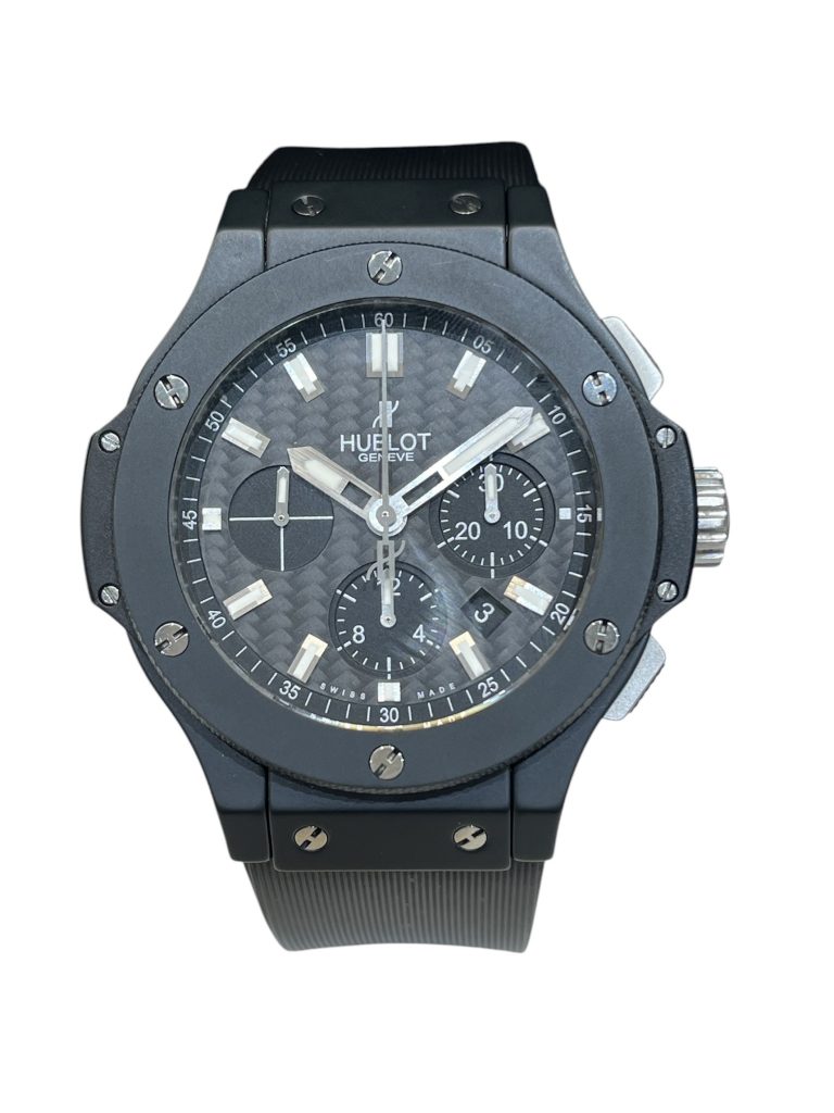 HUBLOT ウブロ ビッグバンエボリューションブラックマジック 時計 セラミック・ラバー 301.CI.1770.RXブラックの買取実績