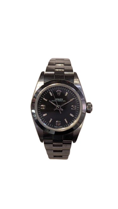 ROLEX ロレックス オイスターパーペチュアル24 A番 時計 SS 303509BKの買取実績