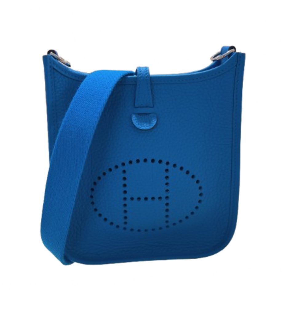 HERMES エルメス エヴリンTPM バッグ トリヨン ブルーフリーターの買取実績