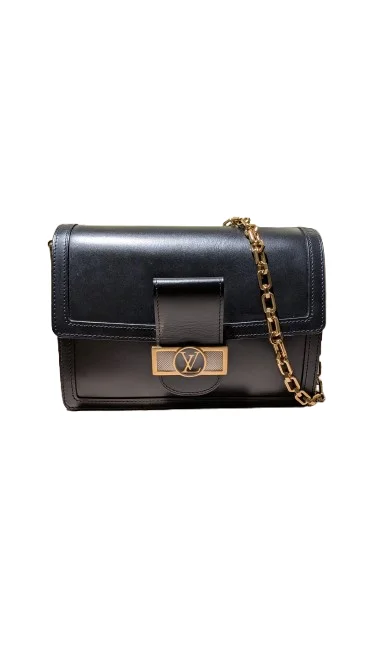 LOUIS VUITTON ルイ・ヴィトン ドーフィーヌMM バッグ カーフレザー M55821ノワールの買取実績
