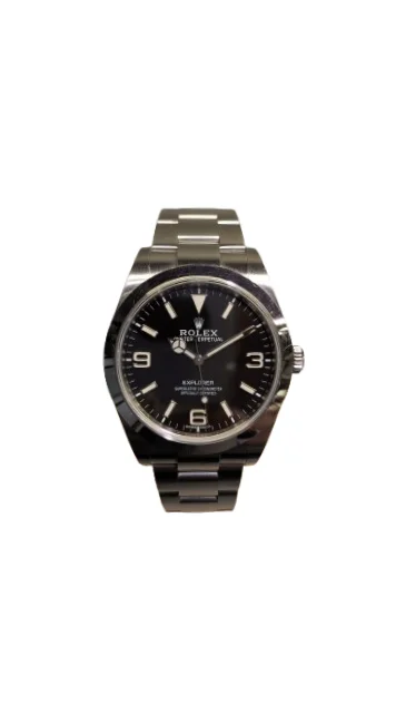 ROLEX ロレックス エクスプローラーⅠランダム番 時計 SS BK/BAの買取実績