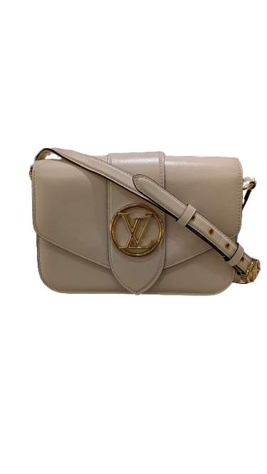 LOUIS VUITTON ルイ・ヴィトン PONT9ポンタク バッグ レザー ホワイトの買取実績