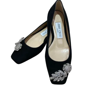 JIMMY CHOO ジミー チュウ パンプスMIRELE FLATビジュー そのほかのアイテム ブラックの買取実績