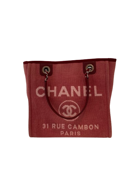 CHANEL シャネル CHANEL ドゥーヴィル バッグ キャンパス ピンクの買取実績