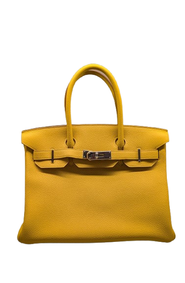 HERMES エルメス バーキン30 バッグ イエロー系の買取実績