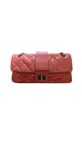 CHANEL シャネル 2.55マトラッセチェーンショルダー バッグ キャビア レッドの買取実績