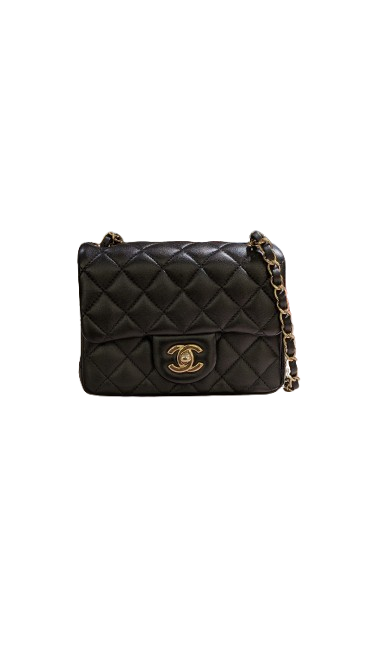CHANEL シャネル ミニマトラッセ チェーンショルダー バッグ ラムスキン A35200ブラックの買取実績