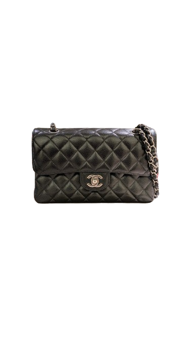 CHANEL シャネル マトラッセ チェーンショルダー バッグ キャビア A01113ブラックの買取実績