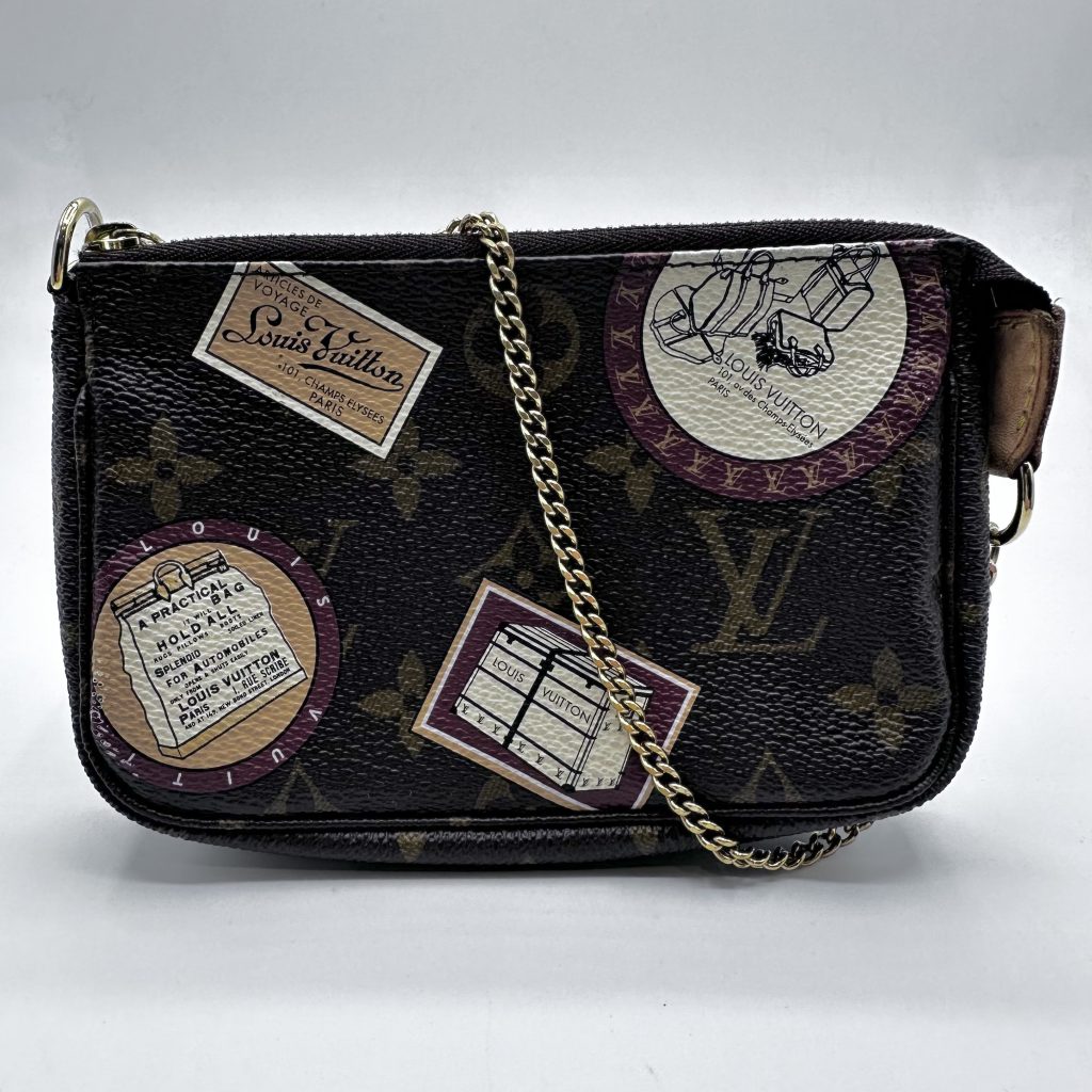 LOUIS VUITTON ルイ・ヴィトン ミニポシェットアクセソワール バッグ モノグラム PVC M95804モノグラムの買取実績