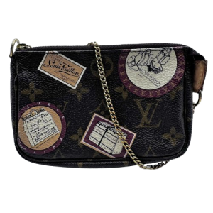 LOUIS VUITTON ルイ・ヴィトン ミニポシェットアクセソワール バッグ モノグラム PVC M95804モノグラムの買取実績
