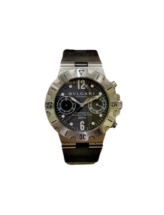 BVLGARI ブルガリ ディアゴノ 時計 SS/ラバー SC38Sの買取実績