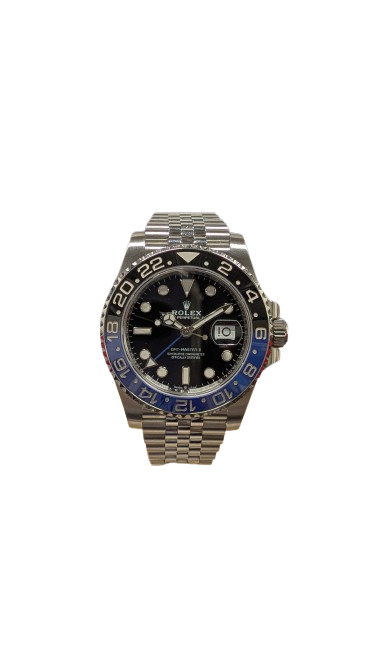 ROLEX ロレックス GMTマスターⅡ ランダム番 時計 SS/セラミック 126710BLNRBK/BLの買取実績