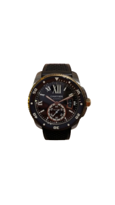 Cartier カルティエ カリブルドュ/カルティエダイバー 時計 SS/PG/ラバー W7100055の買取実績