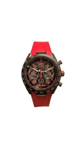 TAG Heuer タグホイヤー カレラ 時計 チタン/ラバー CBU2082の買取実績
