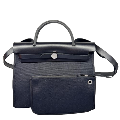 HERMES エルメス エールバッグジッブPM バッグ トワルアッシュ/レザー ブラックの買取実績