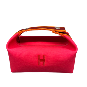 HERMES エルメス ブリッドアブラック 財布・小物 キャンバス ピンク系の買取実績