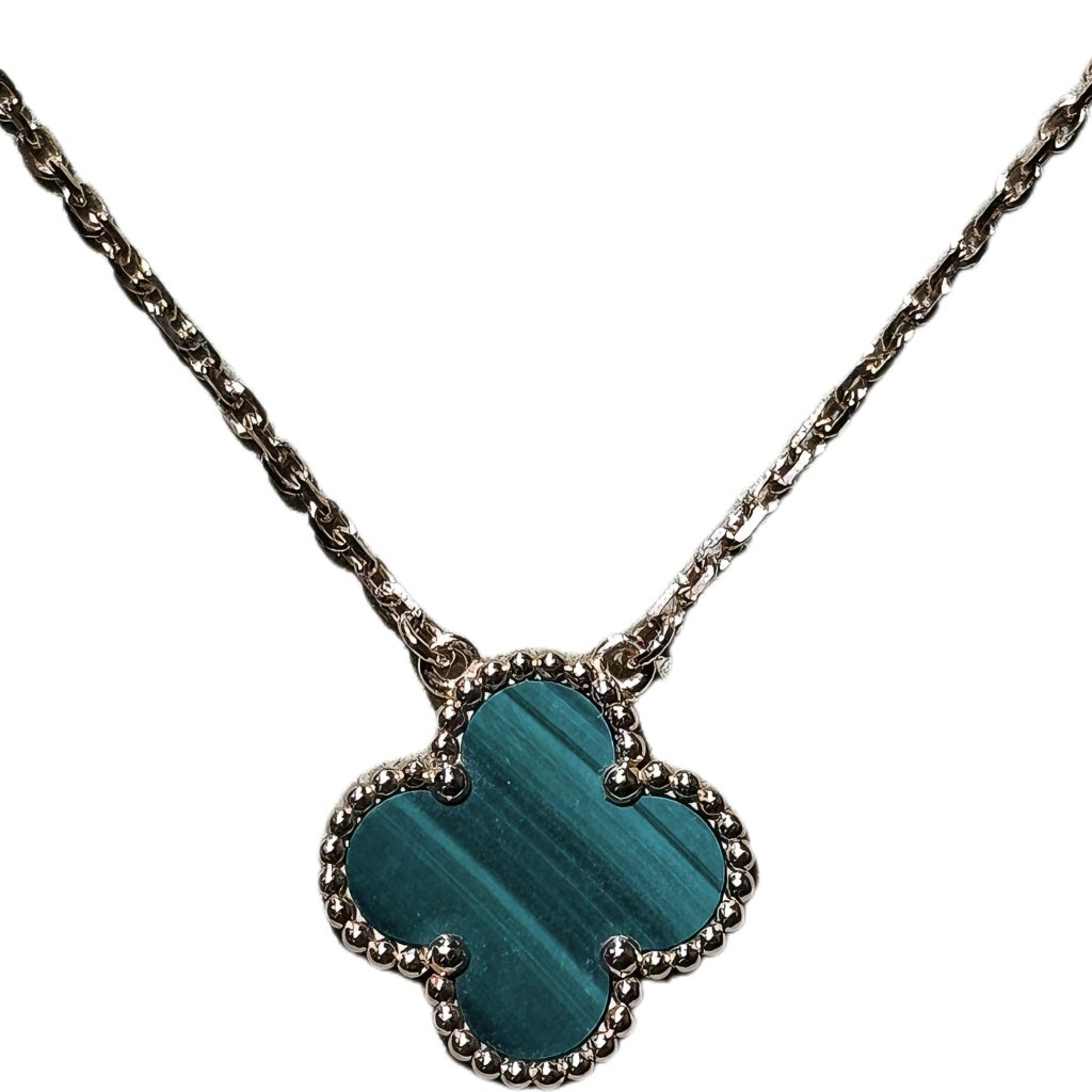 Van Cleef & Arpels ヴァン クリーフ&アーペル ヴィンテージアルハンブラネックレス ジュエリー マラカイト/K18 VCAR09VA00グリーンの買取実績