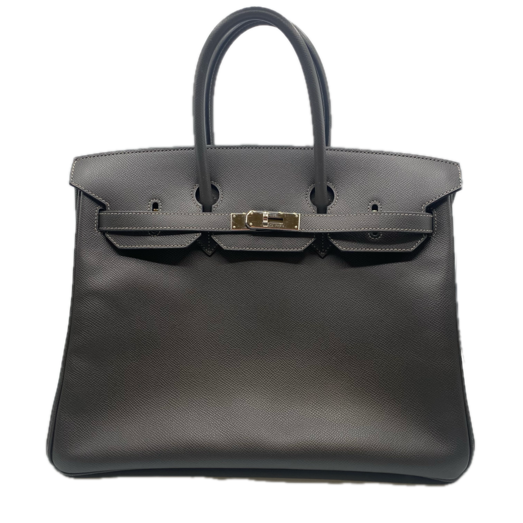 HERMES エルメス バーキン35 バッグ ヴォーエプソン グラファイトの買取実績