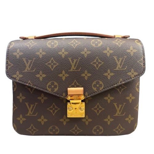 LOUIS VUITTON ルイ・ヴィトン ポシェットメティスMM バッグ モノグラムPVCコーティングキャンバスレザー M44875ブラウン系の買取実績