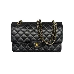 CHANEL シャネル マトラッセーショルダーバック バッグ キャビアスキン A01112ブラックの買取実績