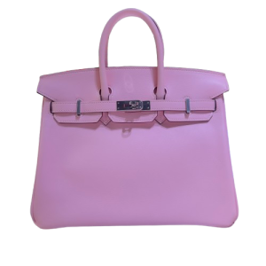 HERMES エルメス バーキン25 バッグ S金具/B刻 スイフト ローズサクラの買取実績