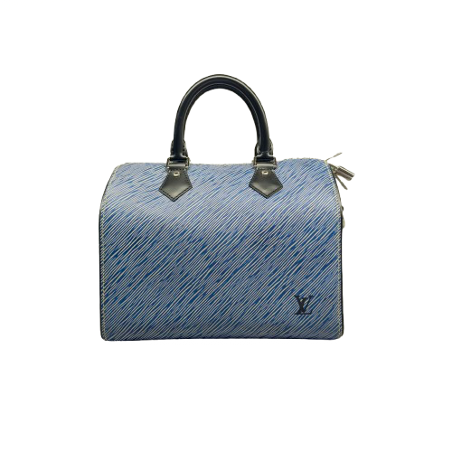 LOUIS VUITTON ルイ・ヴィトン スピディ25 バッグ SN1147 レザー／エピ／デニム M51280ブルーの買取実績