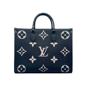 LOUIS VUITTON ルイ・ヴィトン オンザゴMM バッグ モノグラムアンプラント M45495ブラックの買取実績