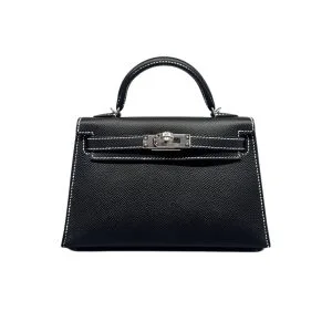 HERMES エルメス ミケリー2 W刻 バッグ エプソン ブラックの買取実績