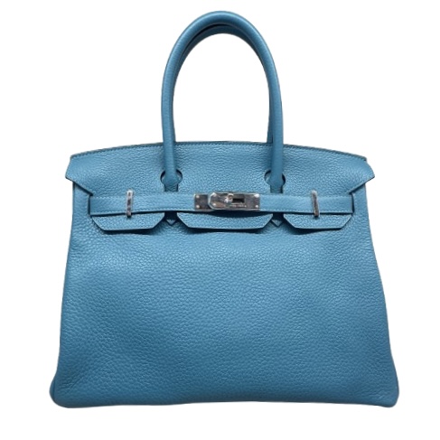 HERMES エルメス バーキン30 バッグ トゴ ブルーイズミールの買取実績