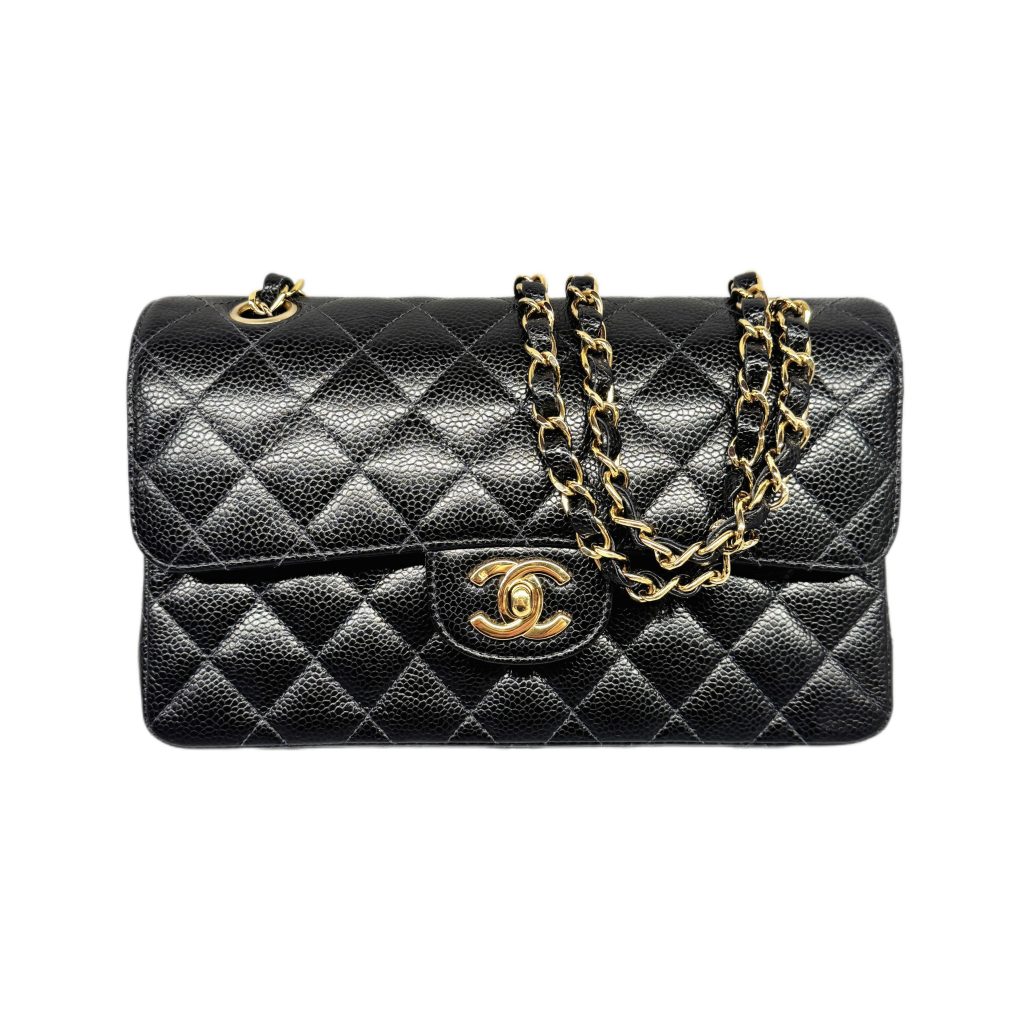 CHANEL シャネル マトラッセWフラップチェーンショルダー23 バッグ キャビアスキン A01113ブランド/G金具の買取実績