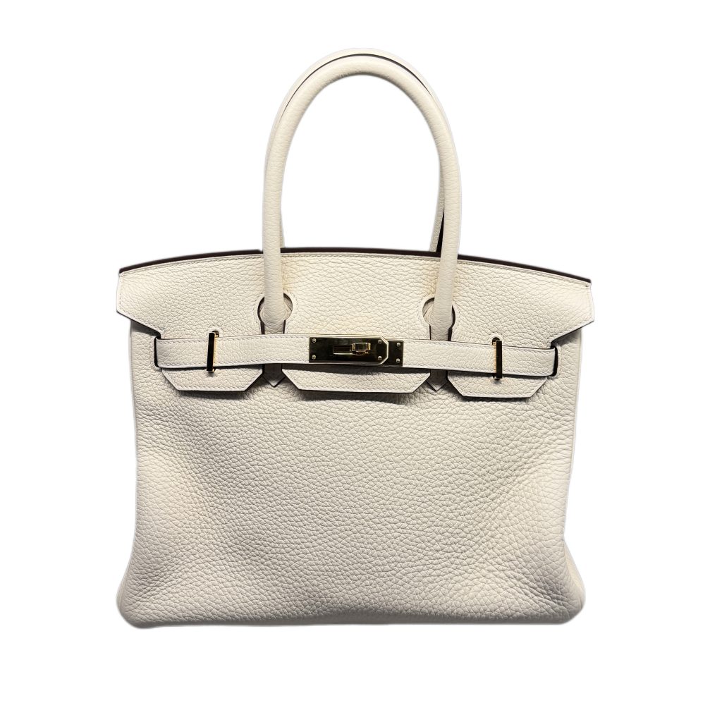 HERMES エルメス バーキン30 バッグ トリヨンクルマンス ホワイトの買取実績