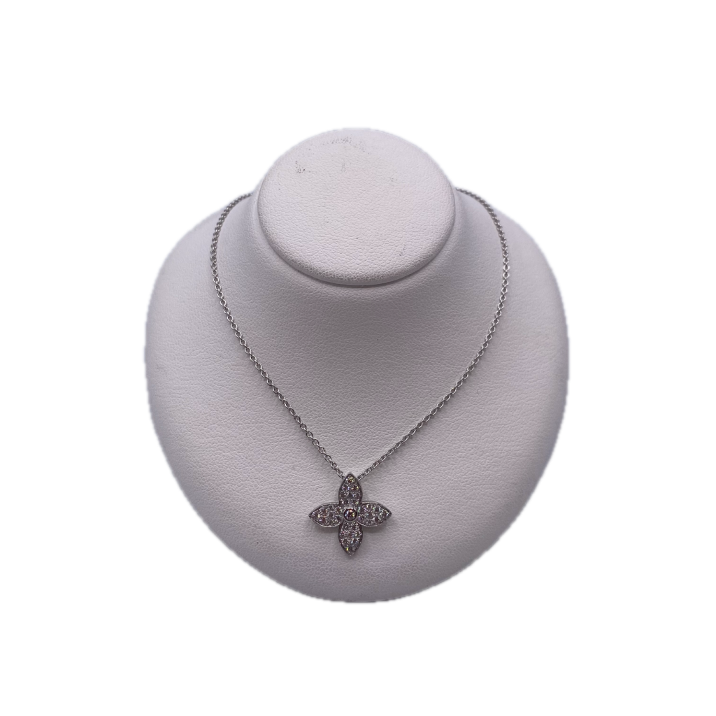 LOUIS VUITTON ルイ・ヴィトン ペンダントスターブロッサム ジュエリー K18WG の買取実績