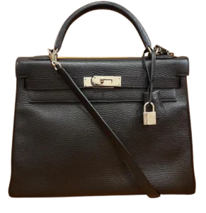 HERMES エルメス ケリー32 バッグ トゴ ブラックの買取実績