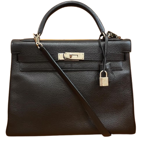 HERMES エルメス ケリー32 バッグ トゴ ブラックの買取実績